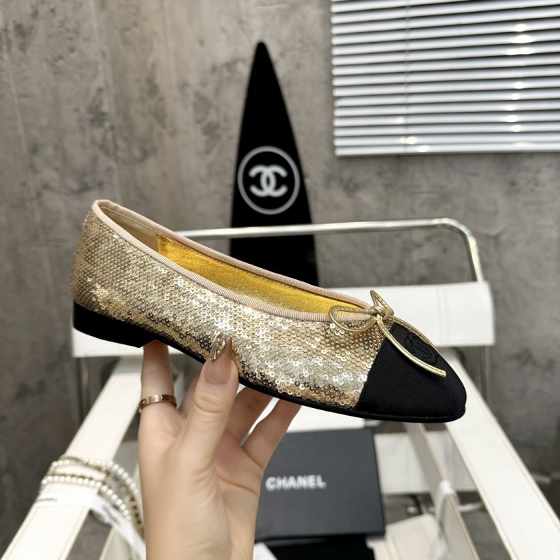 Ch*el flat shoes
